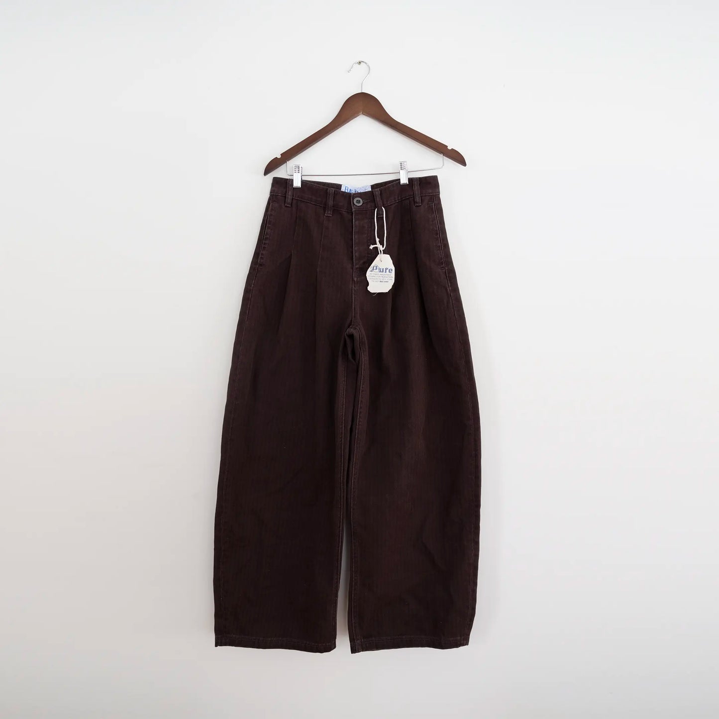 brown pinstripe pants (v1)
