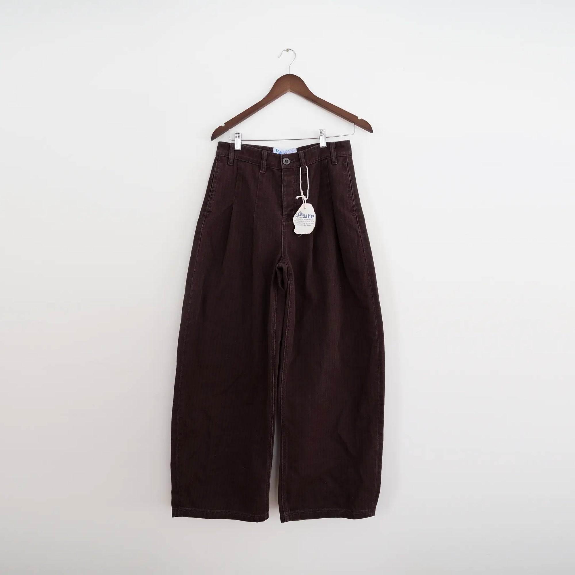brown pinstripe pants (v1)