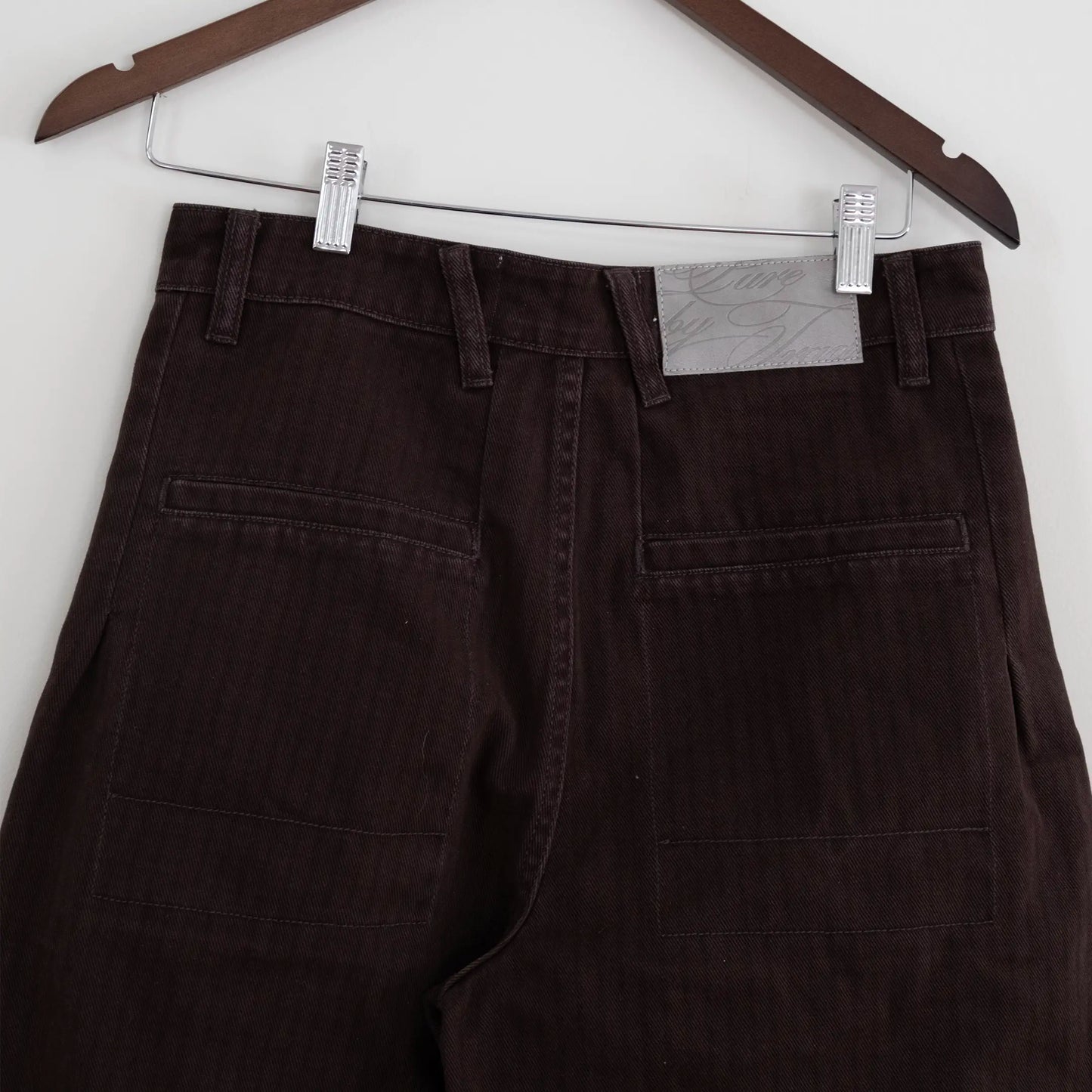 brown pinstripe pants (v1)