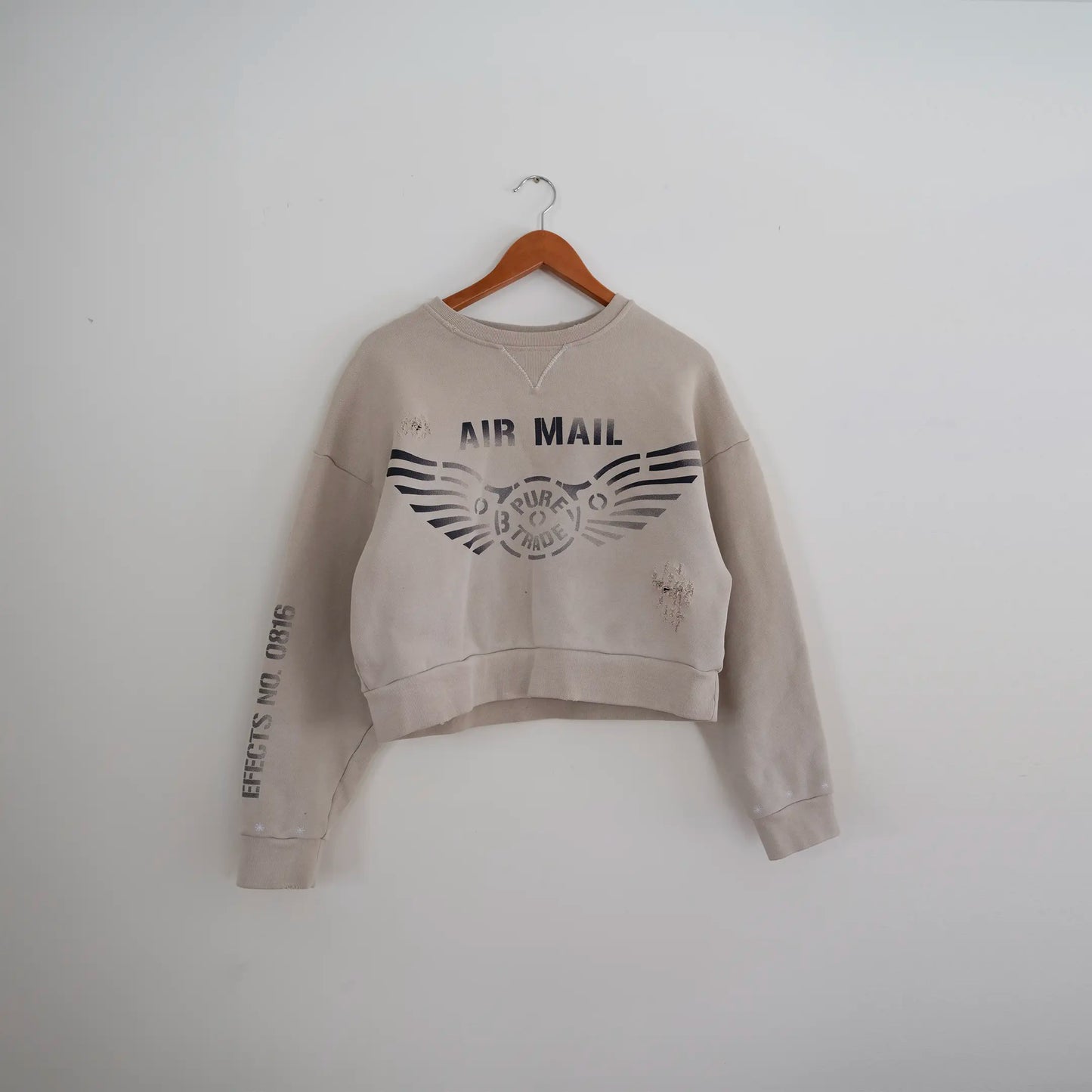 air mail crewneck