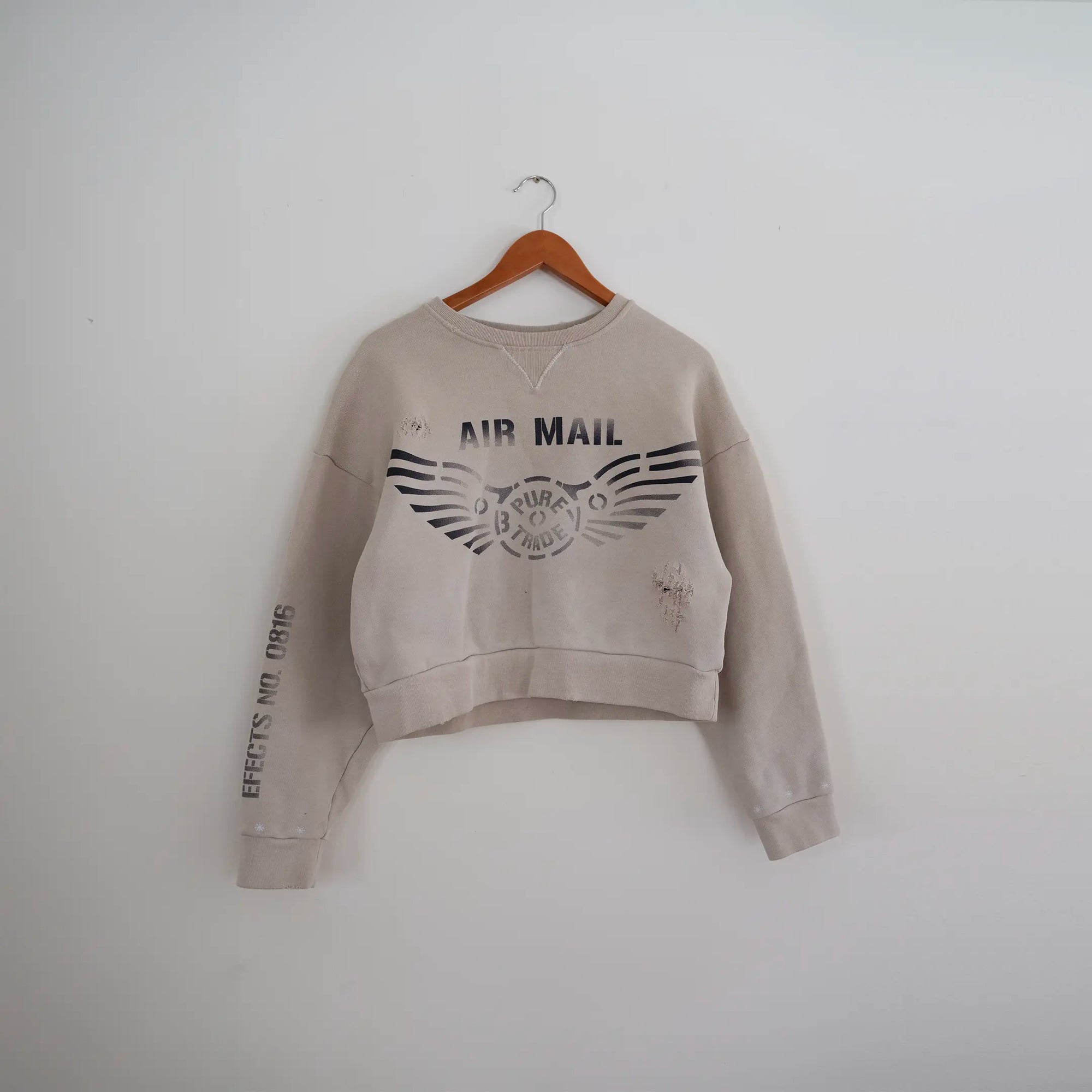 air mail crewneck