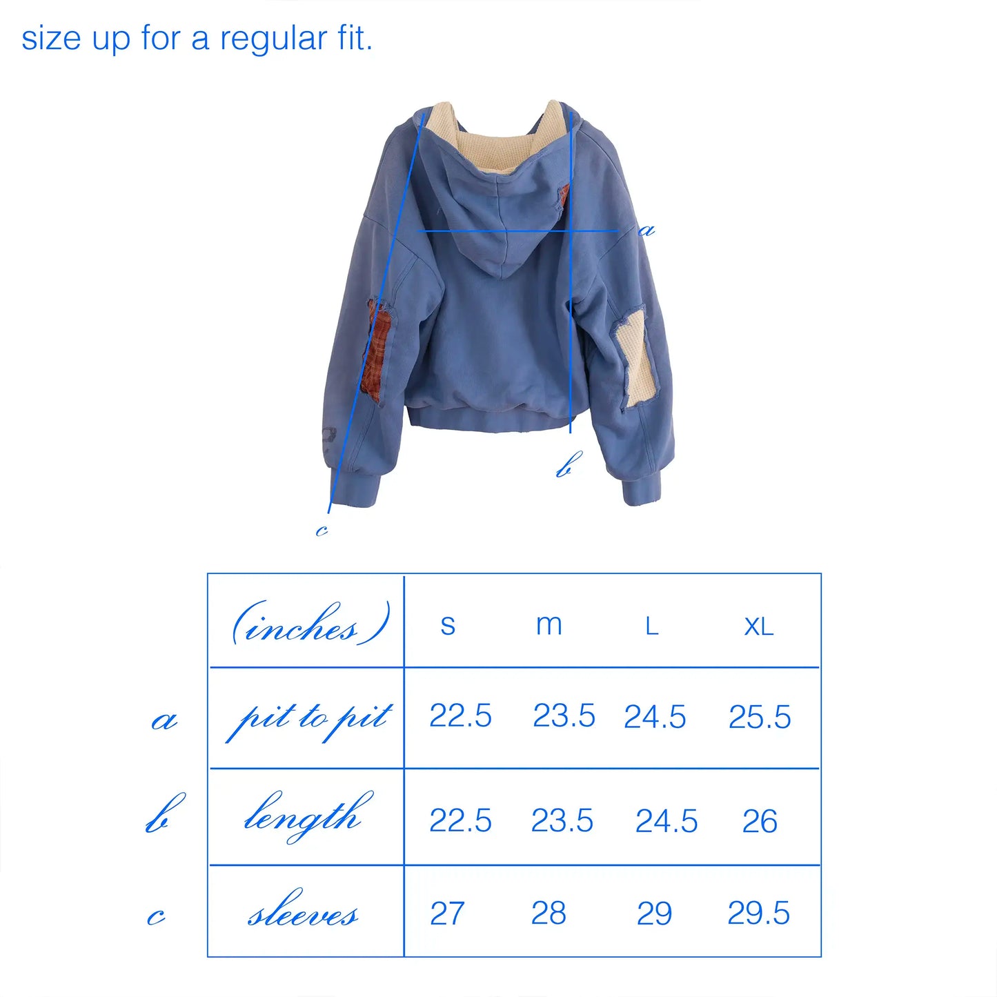 captcha hoodie - glacier