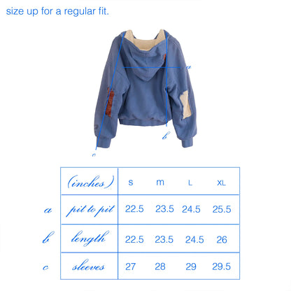 captcha hoodie - glacier